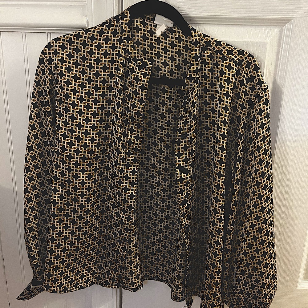 Richard Allen x H&M blouse